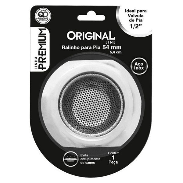 RALINHO INOX ORIGINAL P 05,4CM UNIDADE
