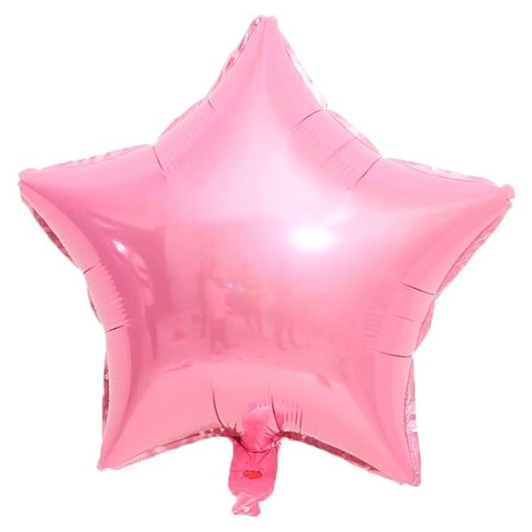 BALÃO GALA ESTRELA 8` 20CM PINK PACOTE COM 3