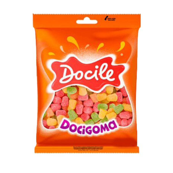 BALA DOCIGOMA DOCILE SINO SORTIDO COM 500G