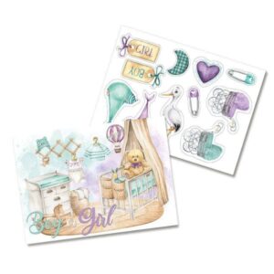KIT DECORATIVO CHÁ REVELAÇÃO 10X1 104575