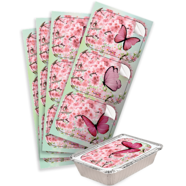 ADESIVO BORBOLETAS 12X12 106634