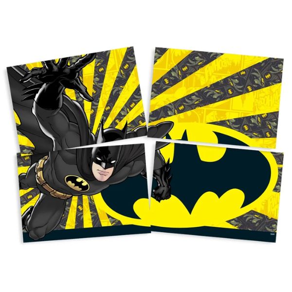 PAINEL 4 LÂMINAS BATMAN GEEK 5X1 105966