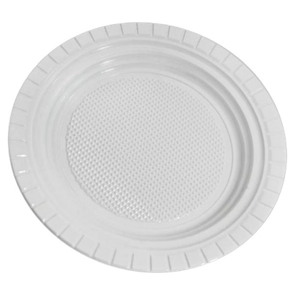 PRATO PS COPOZAN RASO 18CM BRANCO COM 10
