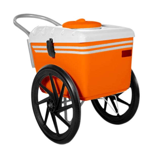 CARRINHO PICOLE T350 BRANCO/LARANJA