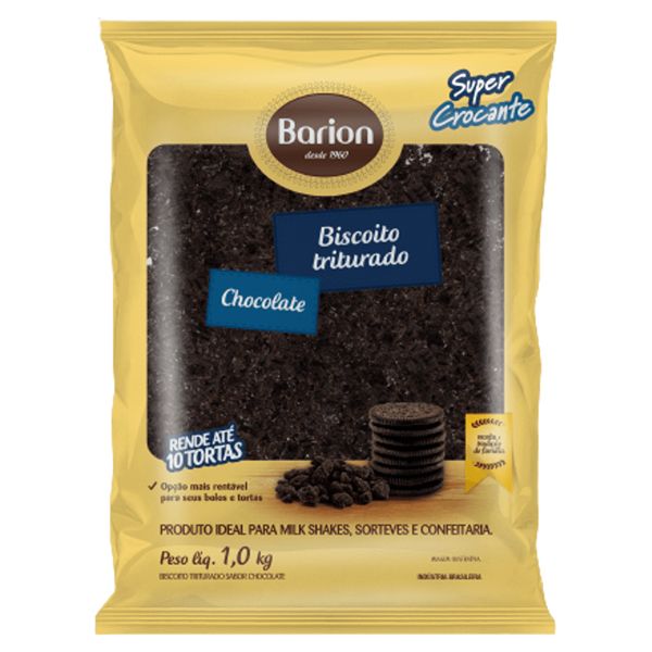 BISCOITO TRITURADO BARION CHOCOLATE 1,0KG