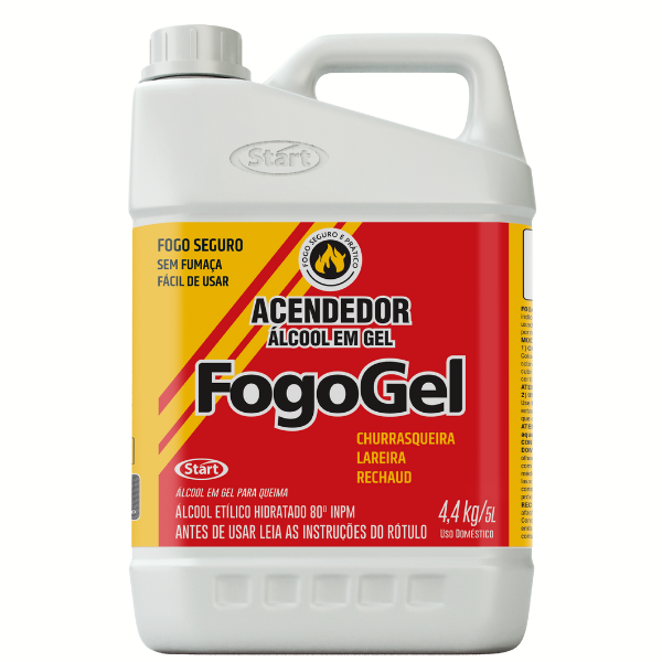 ÁLCOOL GEL ACENDEDOR FOGOGEL 80° COM 5L