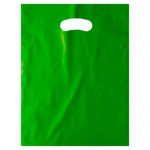 SACOLA BOCA PALHAÇO 30X40 VERDE COM 50