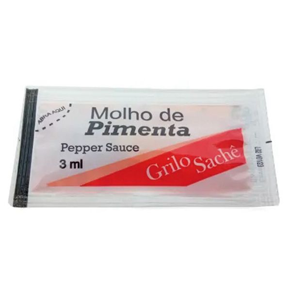 SACHET GRILO DOCE MOLHO DE PIMENTA 200X3ML