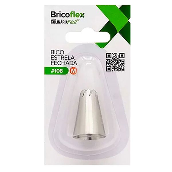 BICO BRICOFLEX ESTRELA FECHADA MÉDIO #108