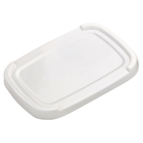TAMPA MEPLAS POTE SORVETE RETANGULAR 1,5L NATURAL COM 25