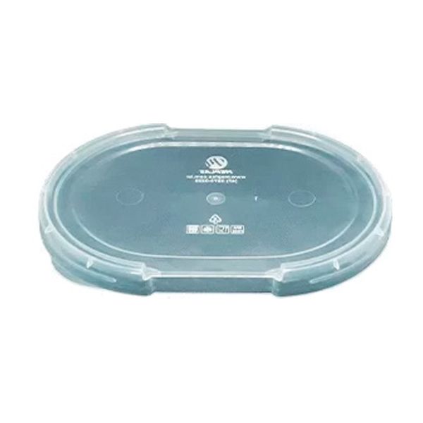 TAMPA MEPLAS POTE SORVETE OVAL 1,0L/1,5L TRANSPARENTE COM 25