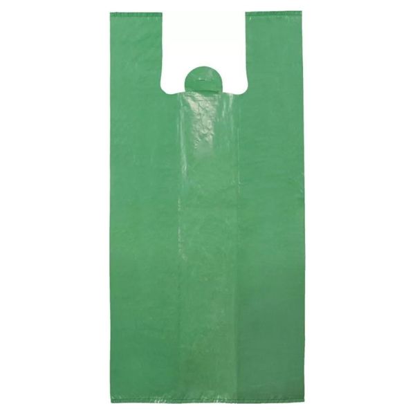 SACOLA PLÁSTICA RECICLADA OFICIAL PLASTIC VERDE 50X60 5KG