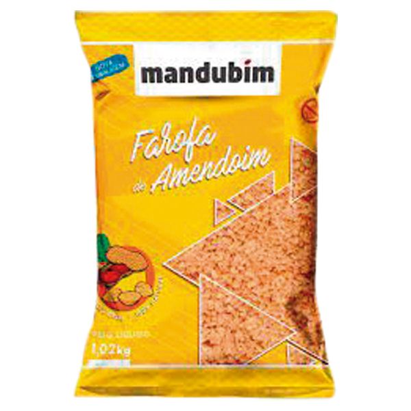 FAROFA DE PAÇOCA MANDUBIM COM 1KG