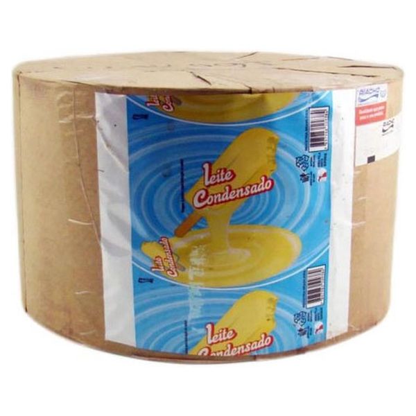 BOBINA BOPP RIACHO PARA PICOLÉ LEITE CONDENSADO KG