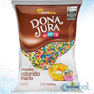 GRANULADO MACIO COLORIDO DONA JURA 1,005KG