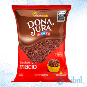 GRANULADO MACIO CHOCOLATE DONA JURA 1,005KG