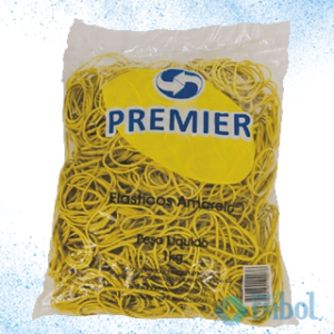 ELÁSTICO AMARELO FINO PREMIER 1KG