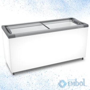 FREEZER METALFRIO HORIZONTAL NF55 VIDRO 127V