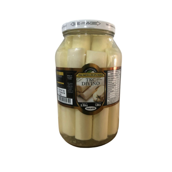 PALMITO DIVISÓRIA PUPUNHA TOLETE VID 1,8/3,15KG