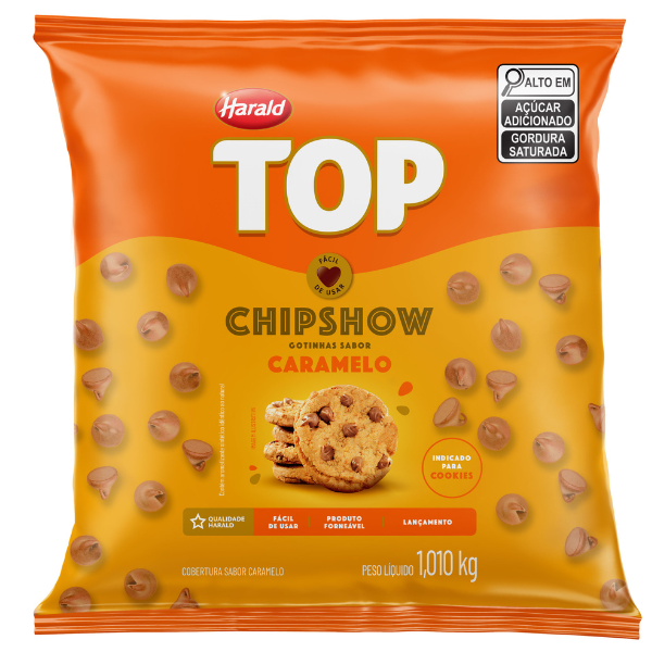 GOTA CHIPSHOW TOP HARALD CARAMELO 1,01KG