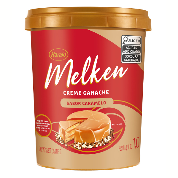GANACHE MELKEN HARALD CARAMELO 1KG