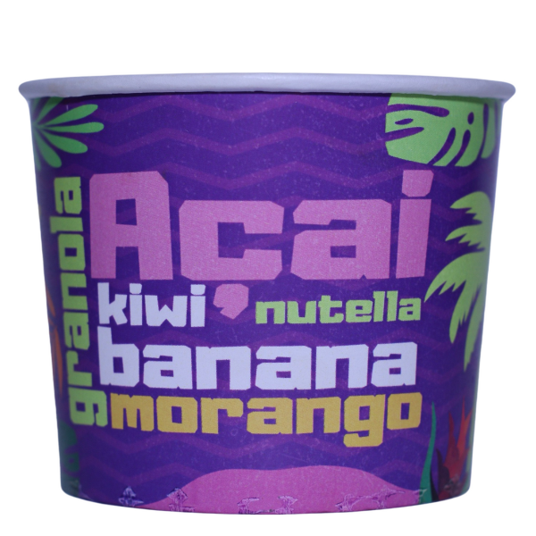 POTE PAPEL GLOBAL 500ML IMPRESSO AÇAÍ COM 50