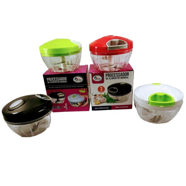 PROCESSADOR MANUAL ALIMENTOS SEU LAR 500ML