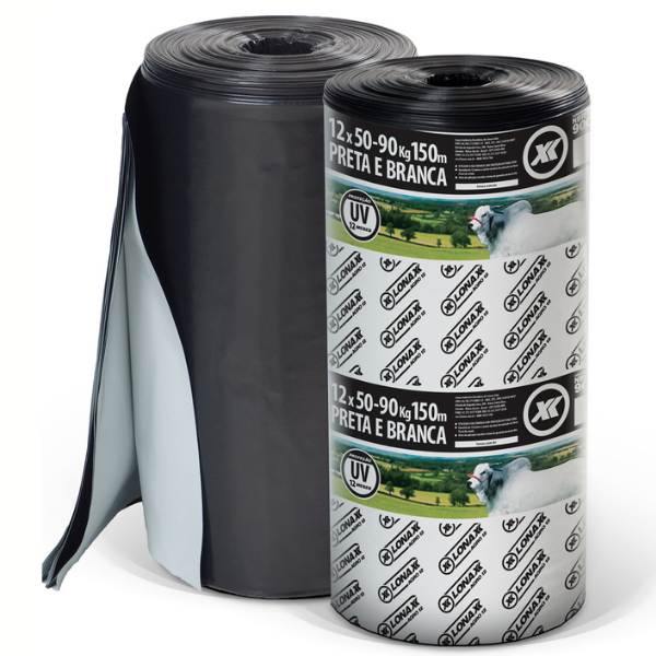 LONA PLÁSTICA LONAX AGRO UV6 6X100 COM 60KG