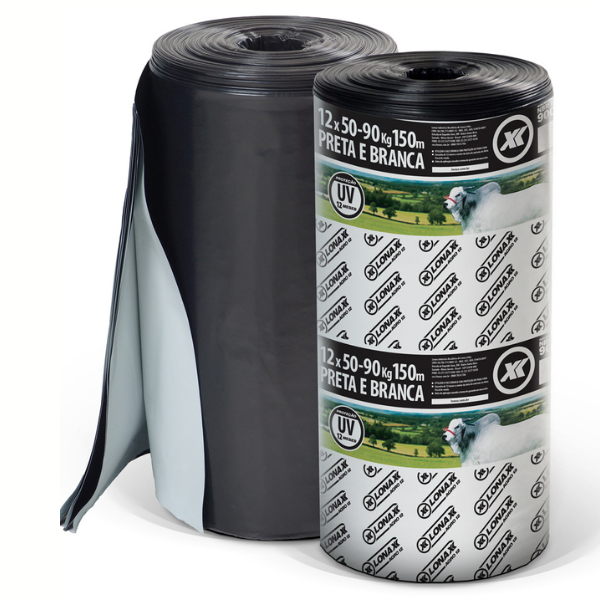 LONA PLÁSTICA LONAX AGRO UV6 8X50 COM 48KG