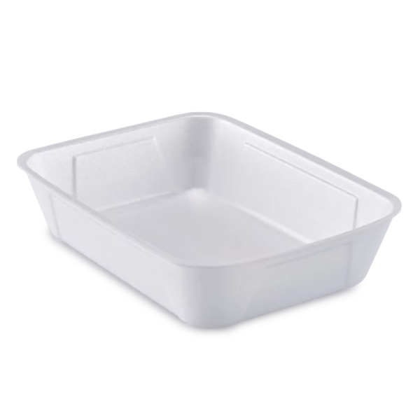 MARMITA TÉRMICA FIBRAFORM QUADRADA HF90 FUNDA BRANCA SEM TAMPA COM 100