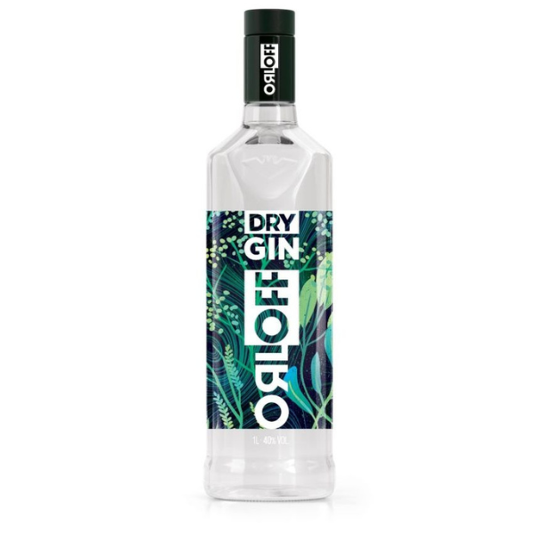BEBIDA GIN ORLOFF DRY 1L