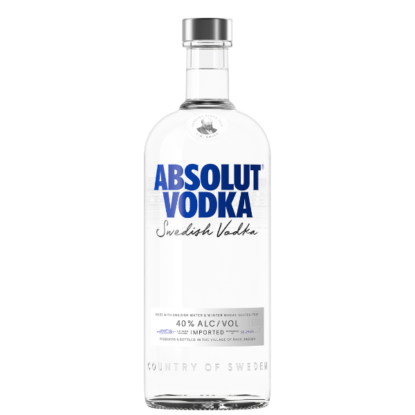 BEBIDA VODKA ABSOLUT 1L