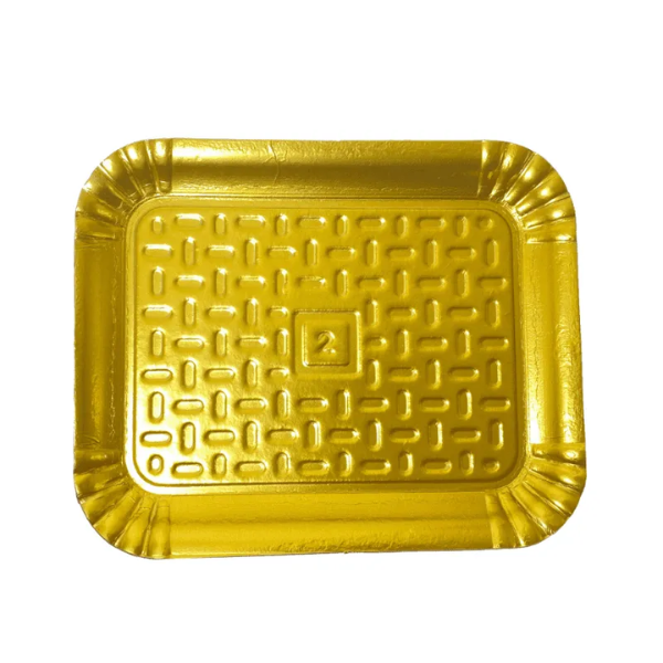 BANDEJA PAPEL LÂMINADO IP B-2 DOURADA COM 50