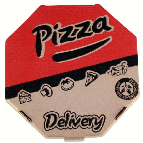 CHAPA PAP. ABN PIZZA DELIVERY 30 CM C/ 25