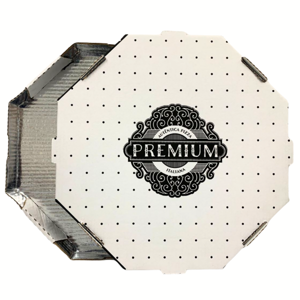 CHAPA DE PAPELAO COM FUNDO METALIZADO ABN PIZZA PREMIUM 25CM  C/25