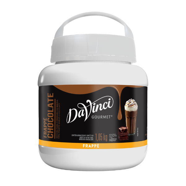 PO DAVINCI PARA PREPARO DE FRAPPEASE SABOR CHOCOLATE  1,05KG