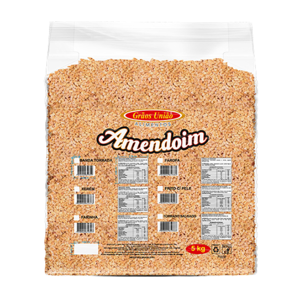 AMENDOIM GRAOS UNIAO GRANULADO XEREM 5KG