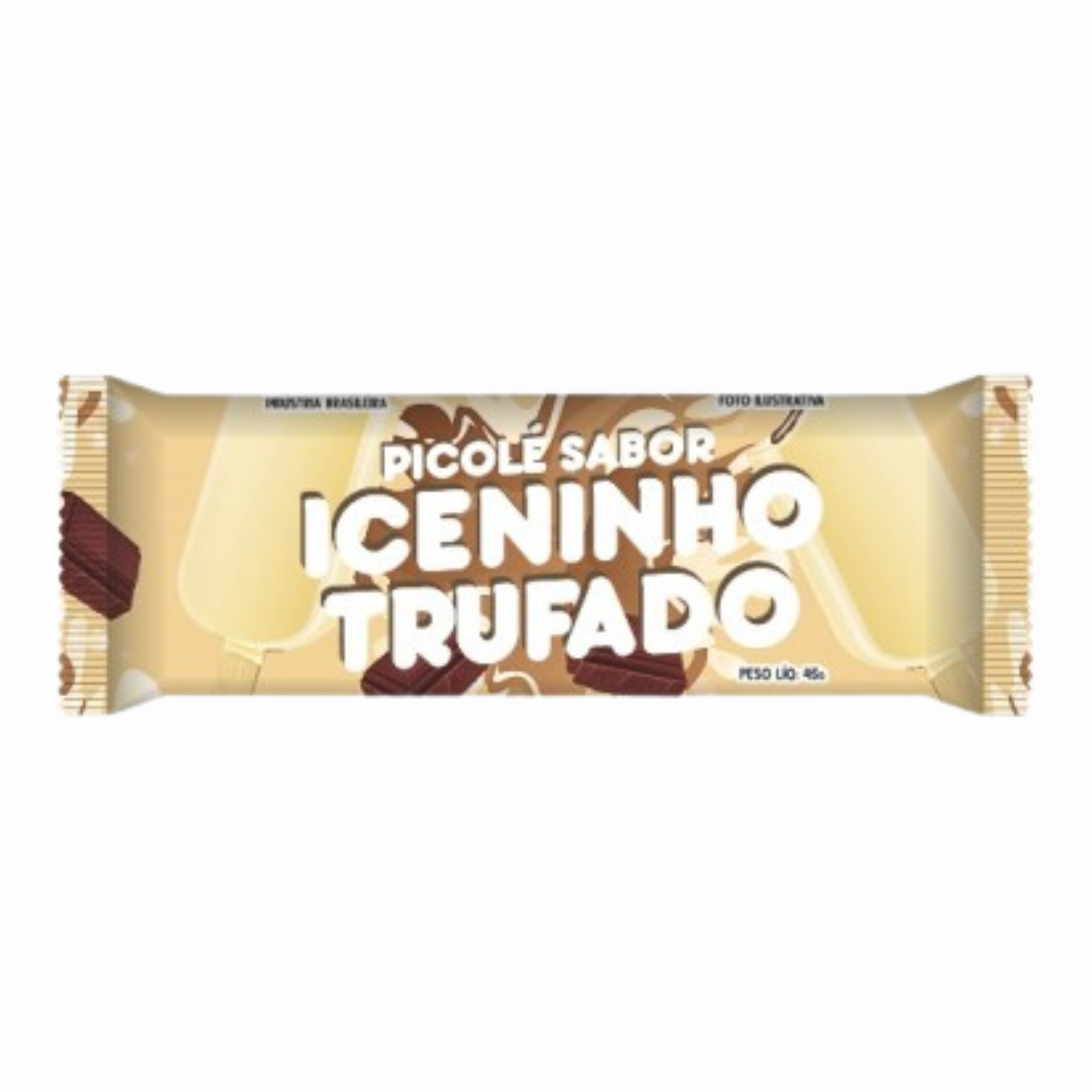 SAQUINHO BOPP RIACHO PARA PICOLÉ ICENINHO TRUFADO COM 200G