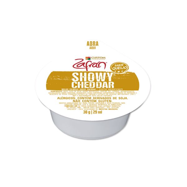 BLISTER ZAFRAN MOLHO CHEDDAR COM 96 X 30G