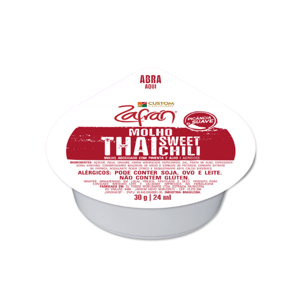 BLISTER ZAFRAN MOLHO THAI SWEET CHILLI COM 96X30G