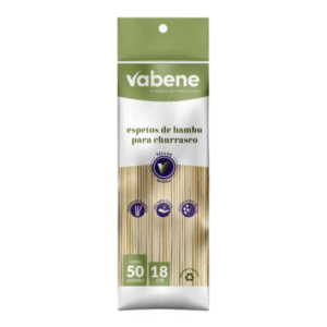 ESPETO DE BAMBU VABENE CHURRASCO 18CM C/50