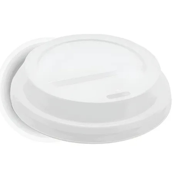 TAMPA VABENE PS. PARA COPO DE PAPEL 85ML BRANCA C/50
