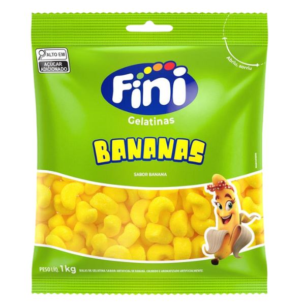 GELATINAS FINI BANANA COM 1KG