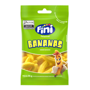 GELATINAS FINI BANANA COM 35G