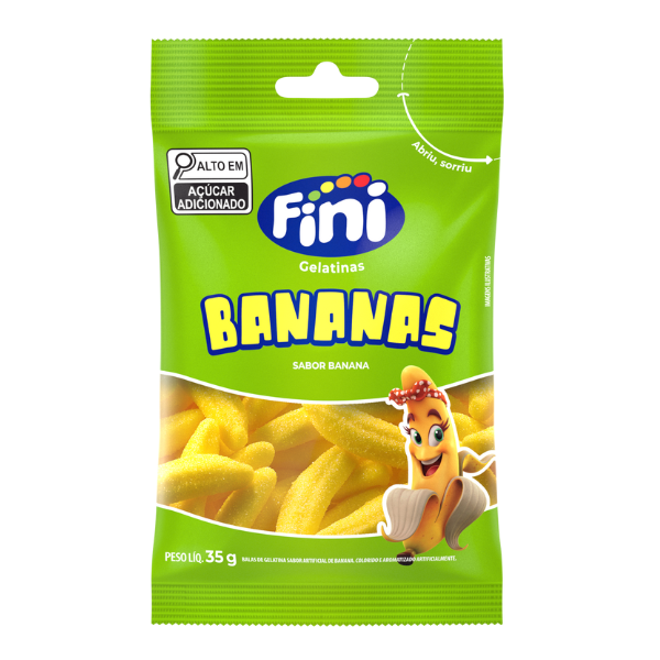 GELATINAS FINI BANANA COM 35G