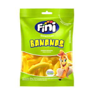 GELATINAS FINI BANANA COM 80G