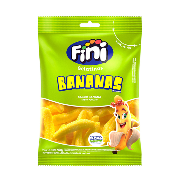 GELATINAS FINI BANANA COM 80G