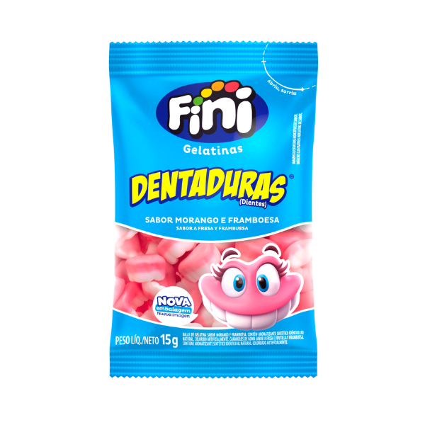 GELATINAS FINI DENTADURA COM 15G