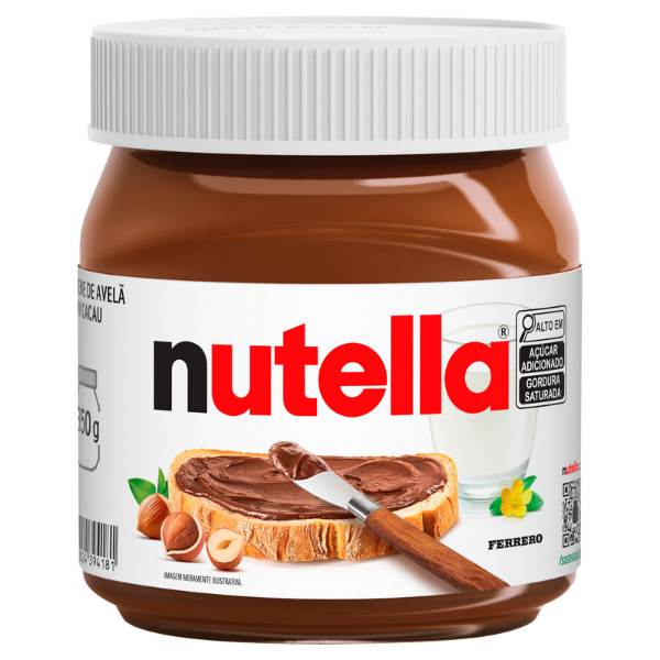 CREME AVELA NUTELLA C/ CACAU  POTE 650G
