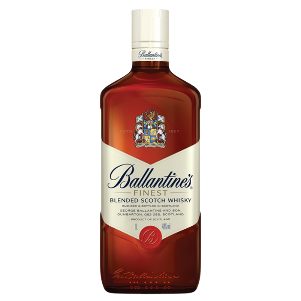 BEBIDA WHISKY BALLANTINES FINEST 1L